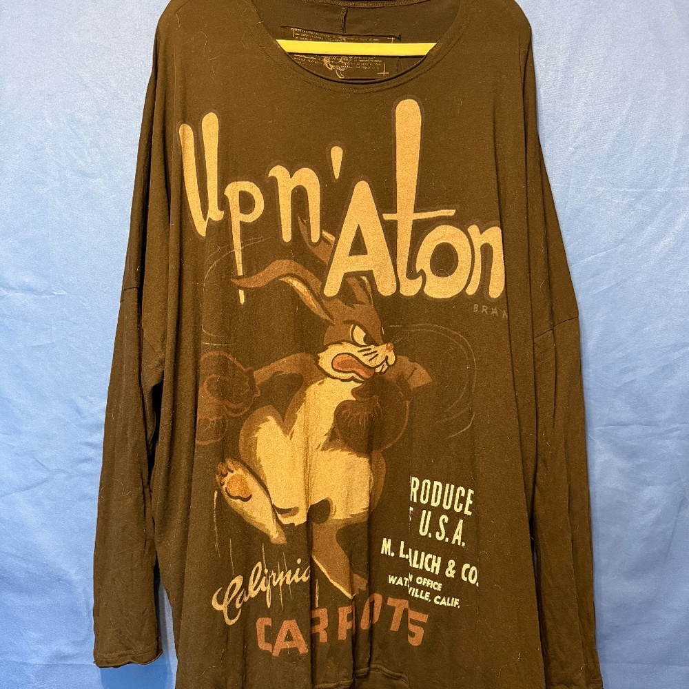 Rundholz Animated Tunic, Stretches, Excellent, OS/Plus/Reg Ships from US RARE